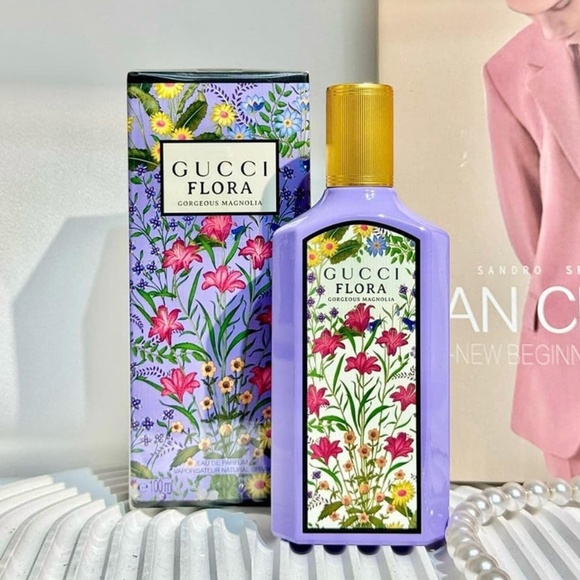 Gucci Flora Gorgeous Magnolia Eau de Parfum 3.4oz/100ml - Picture 1 of 2